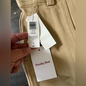 Sunday Best Tan Cargo Pants with Patch Pockets